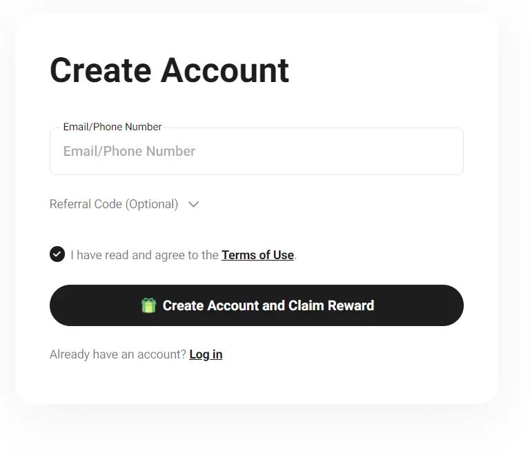 create a kucoin account