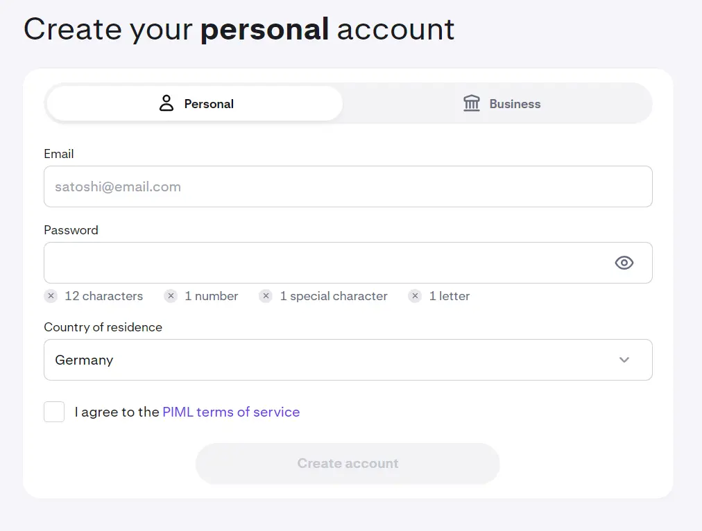 create kraken account