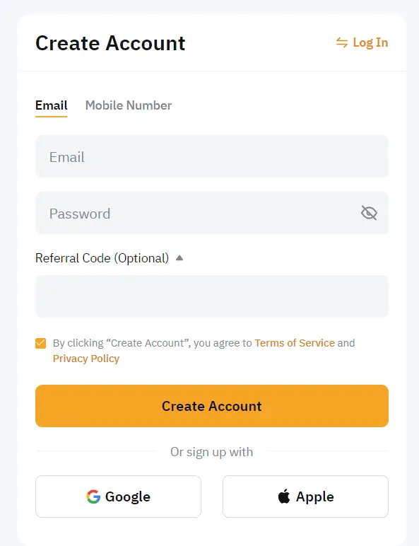 create bybit account